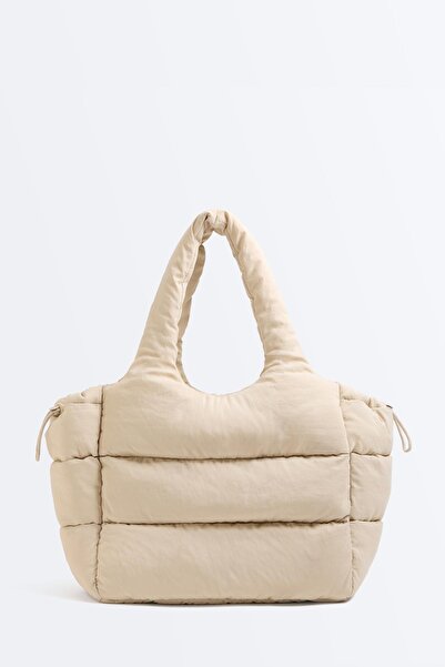 Oysho Kapitone shopper çanta