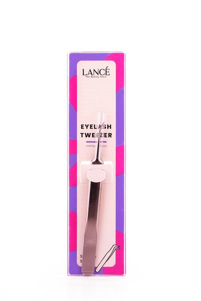 Lancé Professional Lance Eyelash Tweezers with Curved Tip
