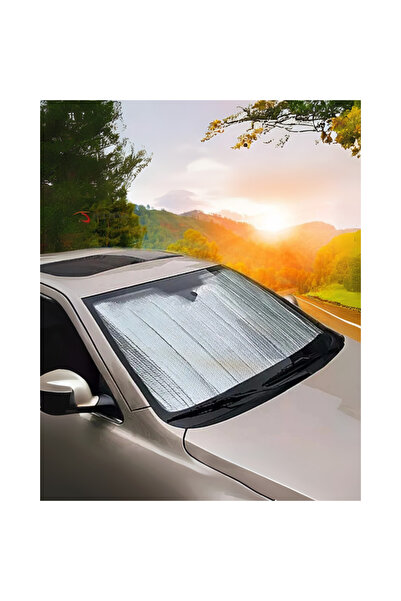 SHC42000 واقي شمس للزجاج الأمامي للسيارة قابل للطي للحماية من الأشعة فوق البن...