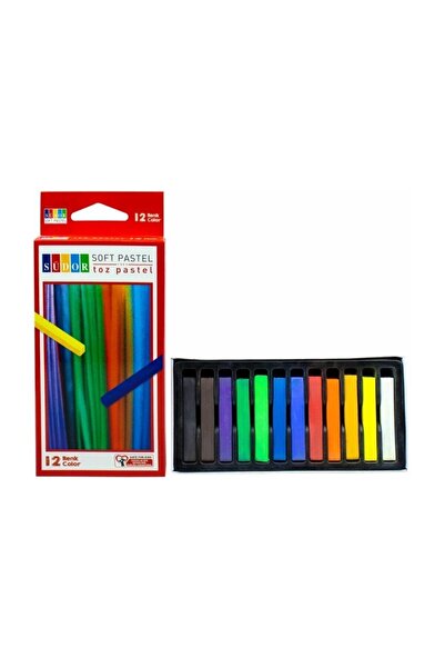 Südor 12 قطعة من مسحوق الطلاء الباستيل