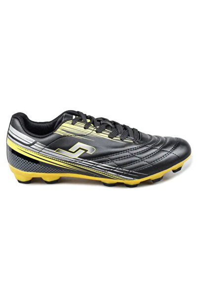Jump 28593 Tepih - Crno-žute fudbalske patike za travnjak