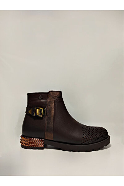 venüs ayakkabı Venus 1707704 Καφέ Μποτάκια Γυναικεία Καφέ