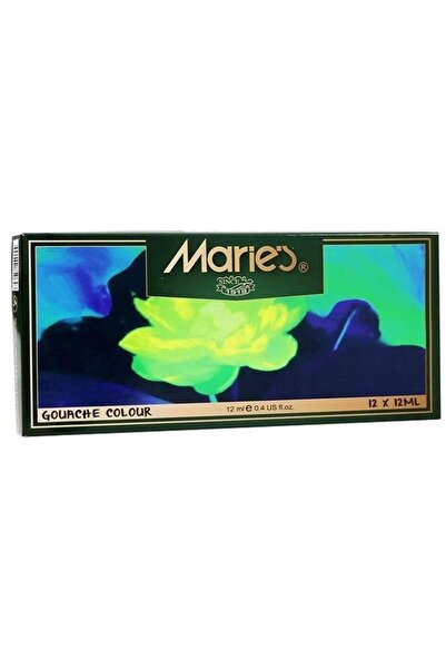 Maries 12 Renk Guaj Boya 12 Ml 7312b Mrmar0013 Kategori: Guaj Boya