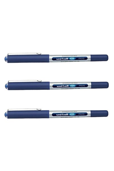 UNİ-BALL UNİBALL EYE MİCRO 0.5 ROLLER KALEM MAVİ ( Üç Adet )