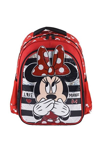 Mikro Minnie Primary School Backpack Due Iconic Forever 30 X 39 X 11 Cm 41273