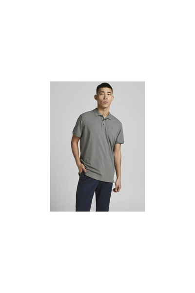 Jack & Jones Tricou pentru bărbați Jack&Jones 12184709 New Stage/REG Fit, gri