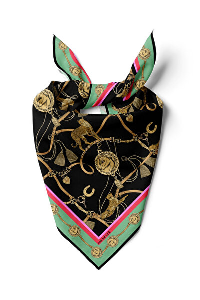 Modabutik D59 KADIN DESEN BANDANA DG-529