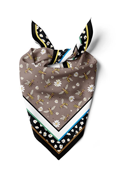 Modabutik E51 ARI PAPATYA TEMALI BANDANA DG12425