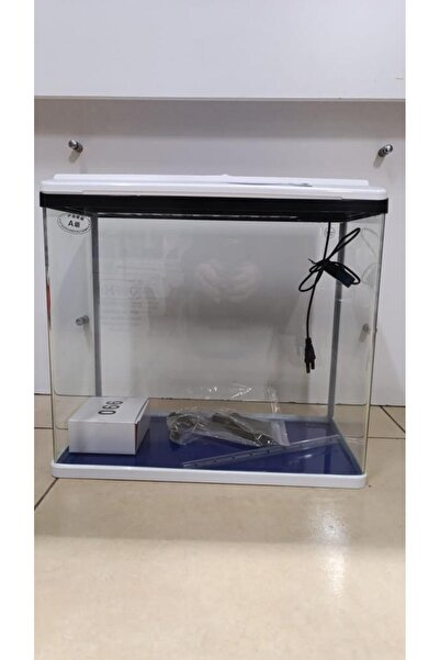 Sobo Komple Akvaryum 48,5 x 26 x 47 cm Beyaz