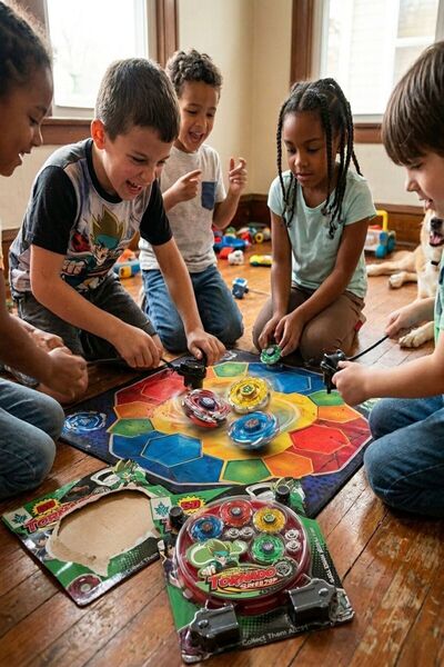 Hyd Beyblade 5d Arenalı Metal Beyblade 4 Lü Oyun Seti