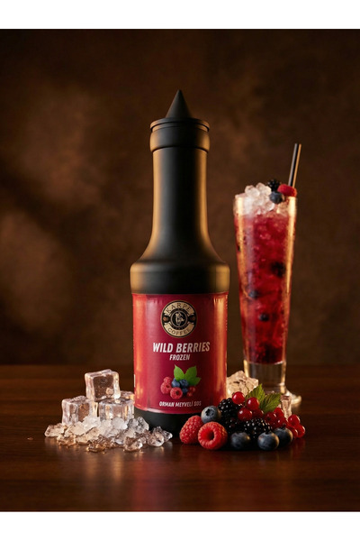 KARPE COFFEE ORMAN MEYVELERİ Meyve Püresi (WILD BERRIES) (Frozen) Yüksek Meyv...