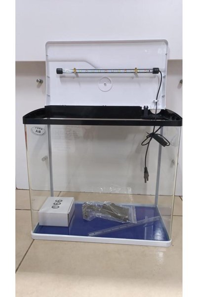 Sobo Komple Akvaryum 48,5 x 26 x 47 cm Beyaz