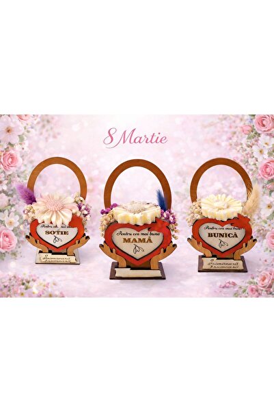 OEM Set 3 Aranjamente Florale ziua Mamei/Femeii modele Mama, Bunica, Sotia , ...