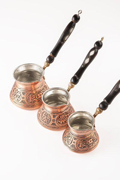 DMT COPPER HOME Dmt Home Gaziantep Bakırdan El Ağır Işlemeli Sedef Kulplu Tür...