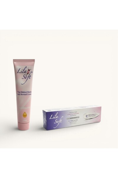 Lila Soft كريم إزالة الشعر سريع المفعول، غير مؤلم وملطف للبشرة خلال 3 دقائق، ...