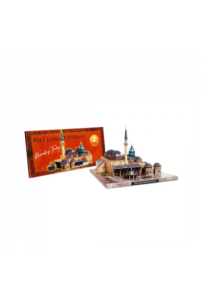 umbum Mevlana Camii 3d Karton Puzzle Yapboz