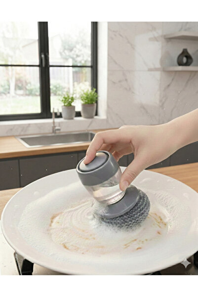 Euro Pink Deterjan Hazneli Bulaşık Teli (1 Adet )