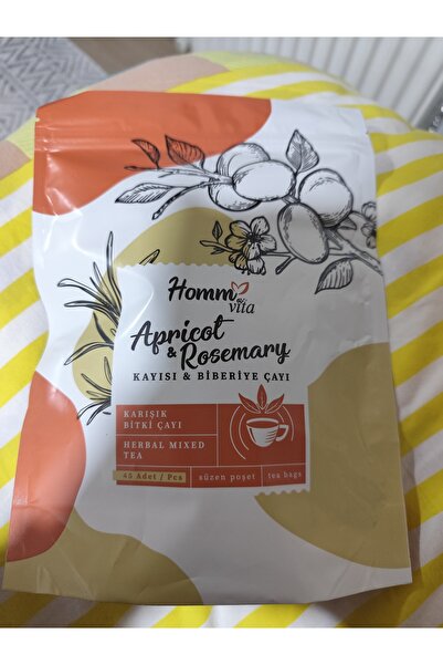 Homm Bitkisel Hommvita kayısı biberiye çayı