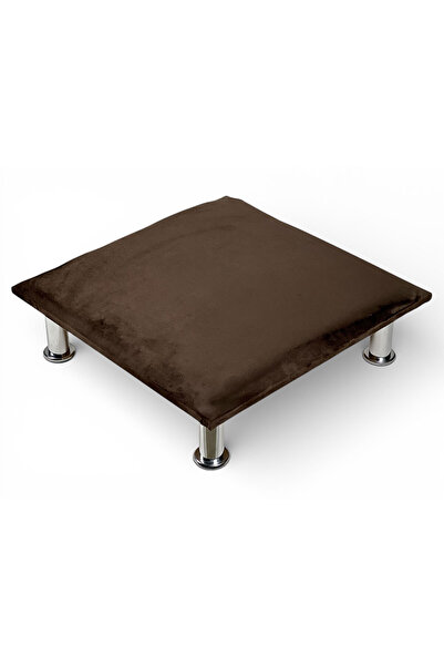 ALBADER طاولة لعب صغيرة 60×60 سم مزودة بأجراس مدمجة، طاولة أرضية للعب الورق، ...