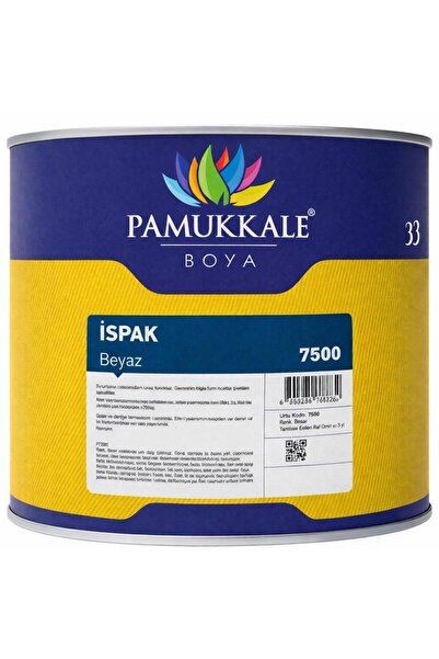 Pamukkale İspak Nikotin,Yağ,İs,Rutubet,Mürekkep,Ruj Leke Örtücü 2.250 Gr