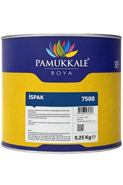 Pamukkale İspak Nikotin,Yağ,İs,Rutubet,Mürekkep,Ruj Leke Örtücü 250 Gr