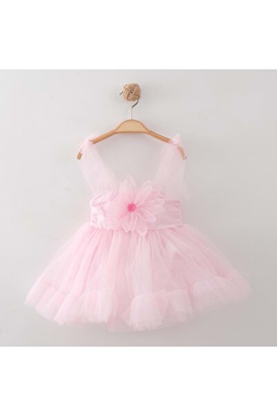 Necix's PAPATYA ABİYE ELBİSE Pudra