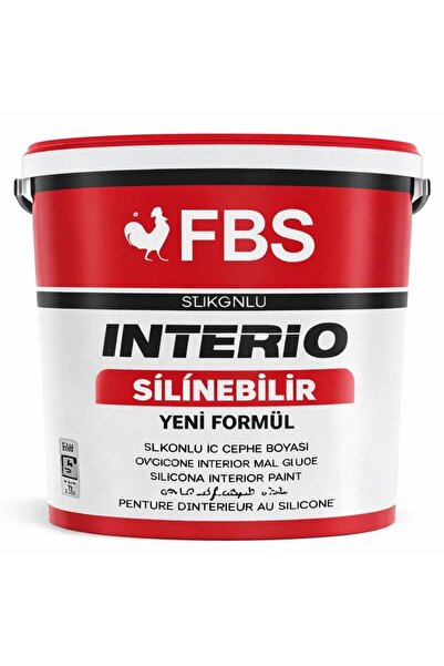 İnterio Silikonlu Silinebilir İç Cephe Boyası 10 Kg Beyaz
