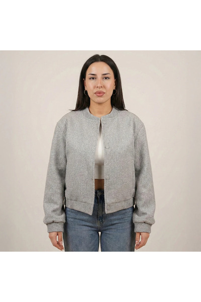 Varacci Bomber ceket Gri