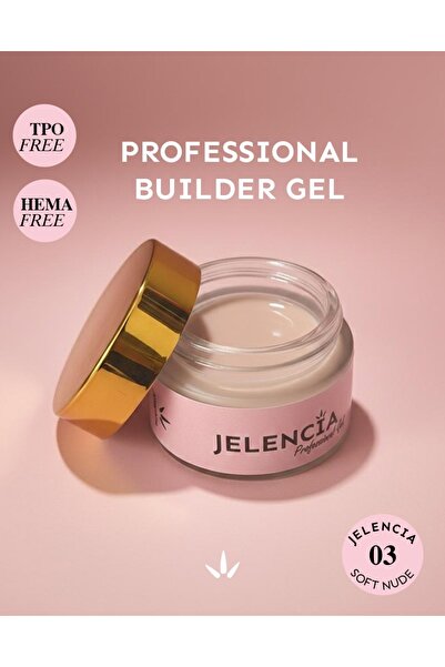 JELENCİA 30 ml Profesyonel Protez Tırnak Jeli, Builder Gel