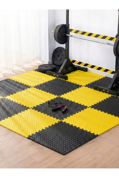 CARPAZAR Tatami Eva Mat Çocuklar İçin Köpük Halı Matı Puzzle Geçmeli Oyun Spo...