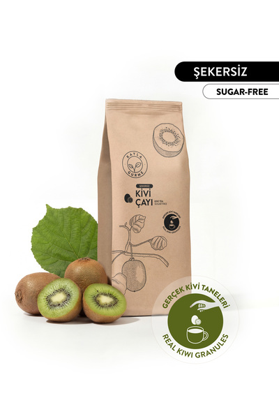 Kayla Gurme Şekersiz Kivi Çayı - Gerçek Kivi Meyve Taneli - 250 g