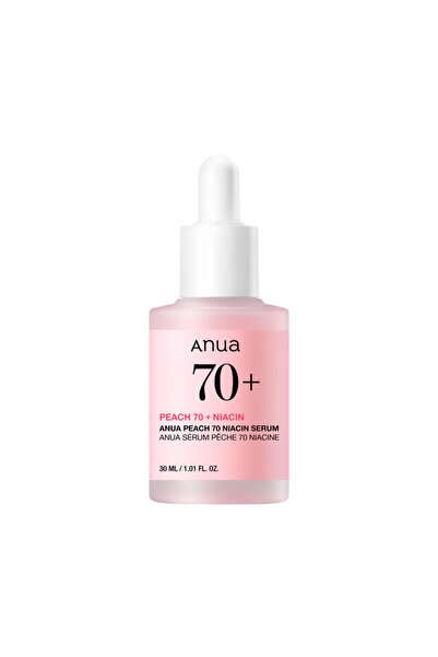 ANUA Peach 70% Niacinamide Serum Изсветляващ серум с екстракт от праскова за ...