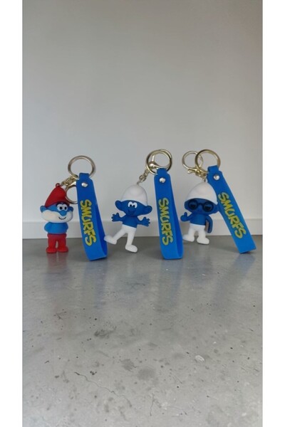 FAMEMUS ACCESSORY | Sevimli şirinler Silikon Anahtarlık & Çanta Süsü. 1 adet ...