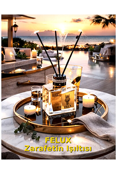felux reed dıffuser FELUX Lejyoner Bambu Çubuklu Oda Kokusu 100Ml. Parfümlü K...