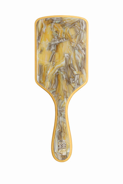 Roberta Lorenz Green Pearlescent Natural Bamboo Comb