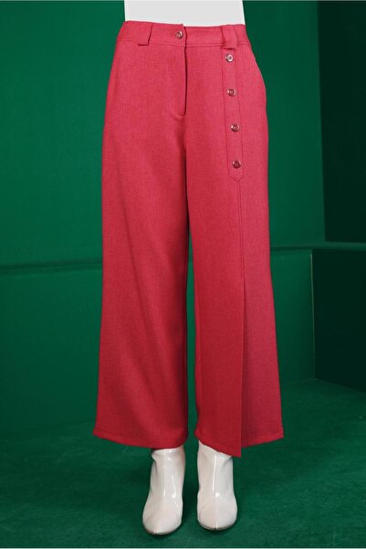 Alvina PANTALONE SA DUGMIĆIMA I DETALJOM NABIRANJA 70447