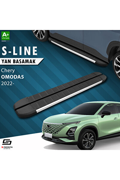S Dizayn S-Dizayn Chery Omoda5 S-Line Aluminyum Yan Basamak 183 Cm 2022 Üzeri...