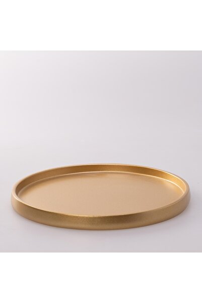 Selim Victoria Round Tray Gold