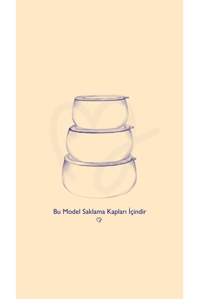 EMAYlab Enameled Storage Container with Spare Mica Lid