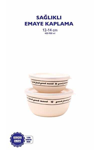 EMAYlab Mood 12-14 cm Kase Seti (Ocaklarda Kullanılabilir/Yemek Taşımak İçin ...