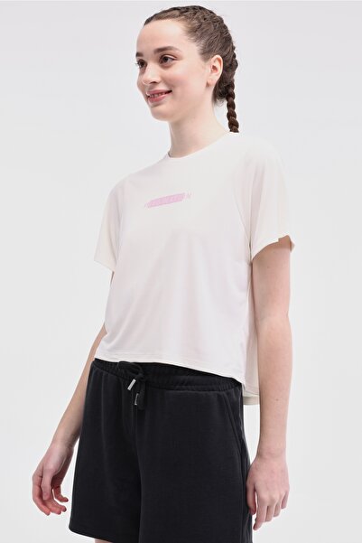 lumberjack WL MYA 11MS449 5FX Екрю Жіночий короткий рукав T-Shirt