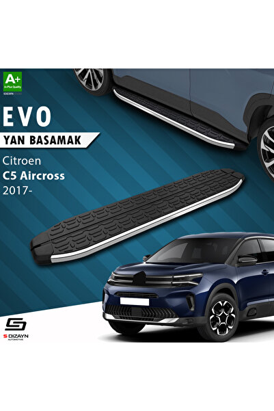 S Dizayn Citroen C5 Aircross Evo Krom Yan Basamak 193 Cm 2017 Üzeri A+ Kalite...