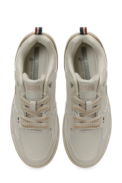 U.S. Polo Assn. ZELDA 6FX Bej Kadın Sneaker