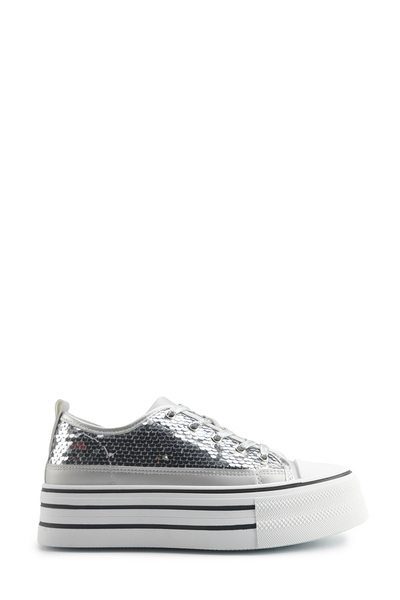 Butigo 25S-002 5FX Gümüş Kadın Sneaker