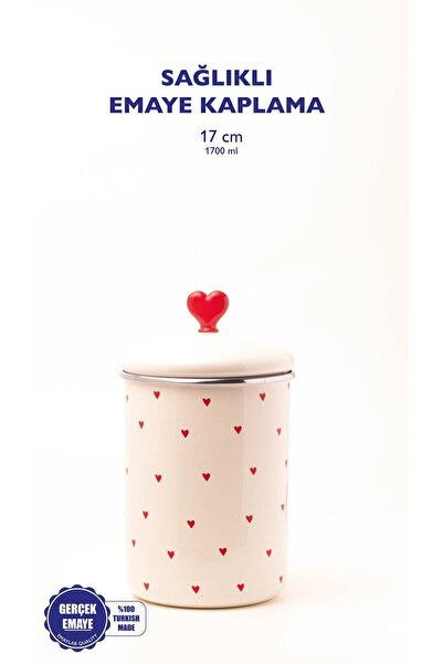 EMAYlab برطمان كيوبيد متعدد الأغراض حجم كبير (17 سم)