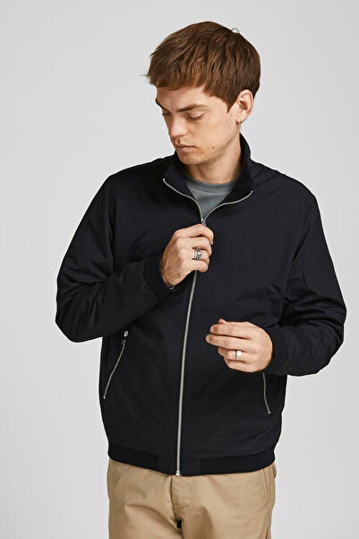 Jack & Jones Essentials Suya Dayanıklı Regular Fit Bomber Ceket Erkek Ceket 1...