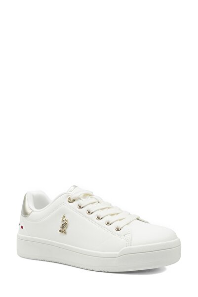 U.S. Polo Assn. PELO 6FX Bej Kadın Sneaker