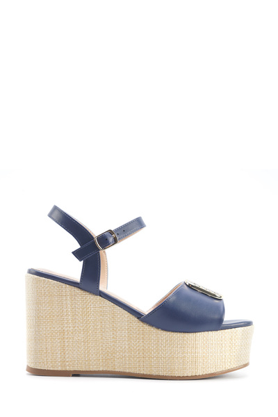 Nine West MONNI 5FX tamnoplave ženske Puna peta Sandale