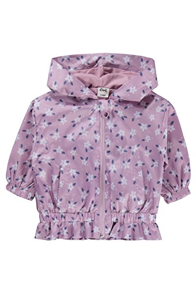 Civil Baby Floral Printed 6-18 Months Raincoat - Pink 6-9 Months