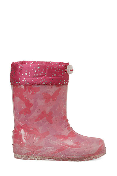 ICool Design FARFAL F 4PR Pembe Kız Çocuk Yağmur Çizmesi